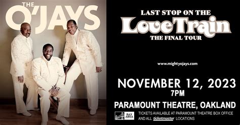 The O’Jays Announce ‘Last Stop On The Love Train’ Final Tour.